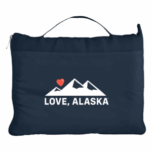 Love, Alaska™ Fleece Travel Blanket